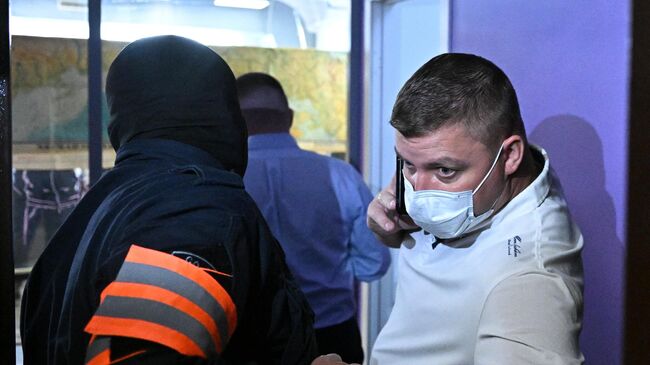 Обыски в офисе телеграм-канала Baza в Москве