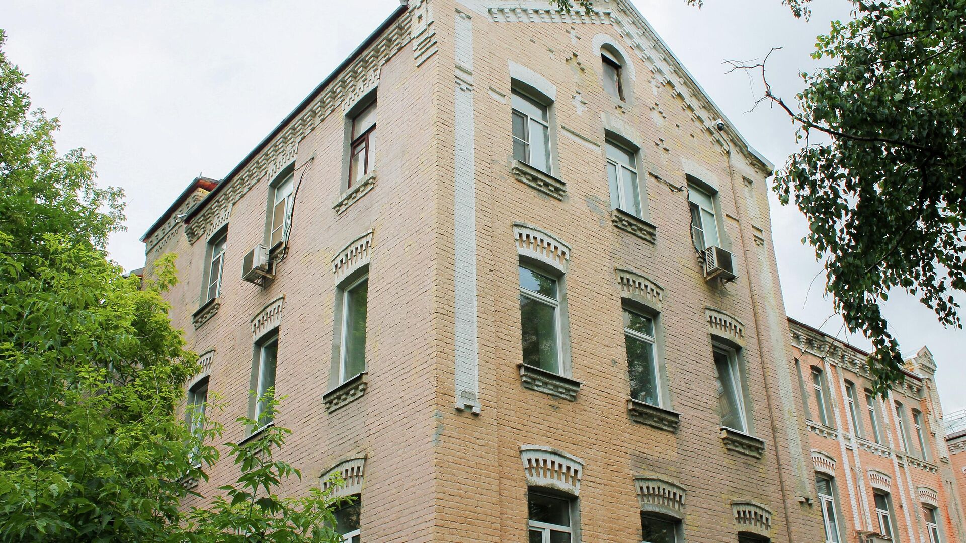 Дом 4 в Весковском переулке в Москве - РИА Новости, 1920, 23.07.2025