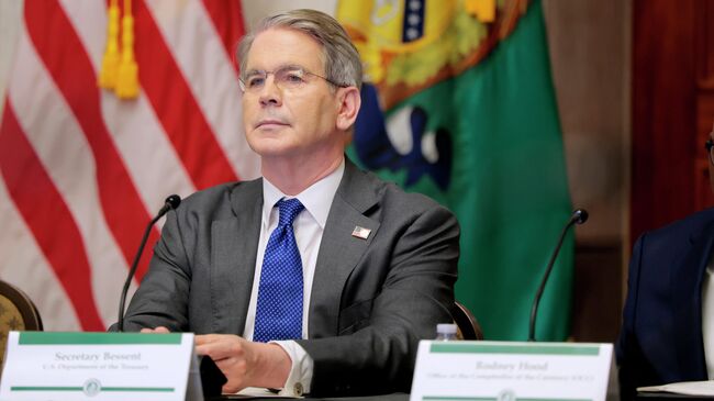 Министр финансов США Скотт Бессент