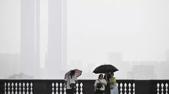 Дождь в Москве