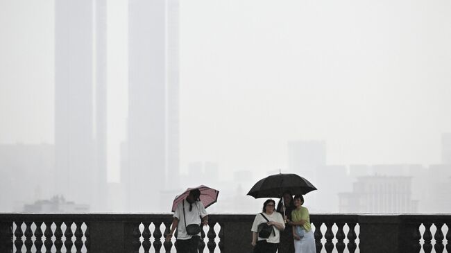 Дождь в Москве