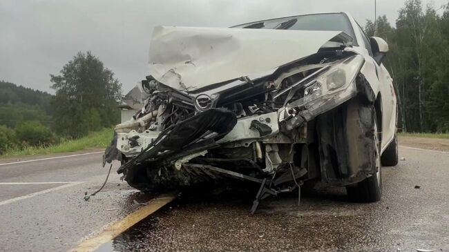 ДТП на Александровском тракте в Иркутской области