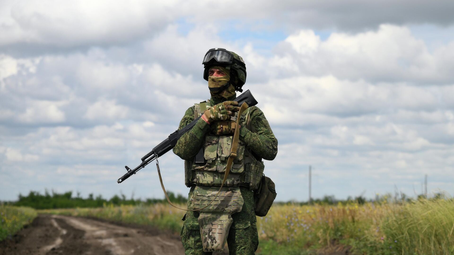 Российский военнослужащий - РИА Новости, 1920, 25.09.2025