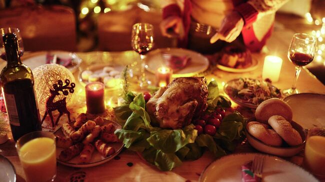 Новогодний стол Новогодний стол