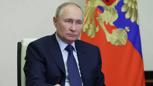 Путин проводит встречу с Володиным