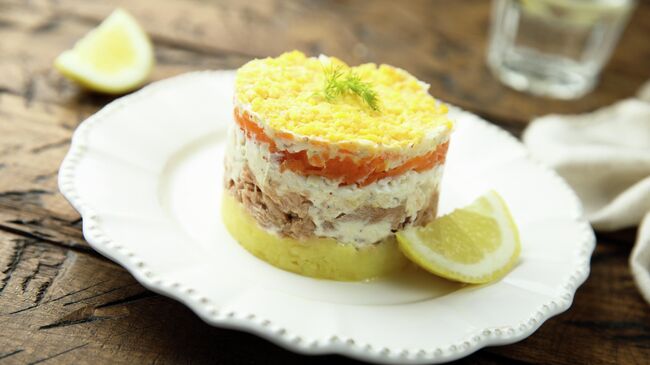 Салат Мимоза