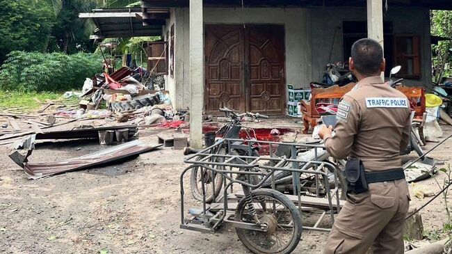 Последствия обстрела провинции Сурин в Таиланде со стороны Камбоджи. 24 июля 2025