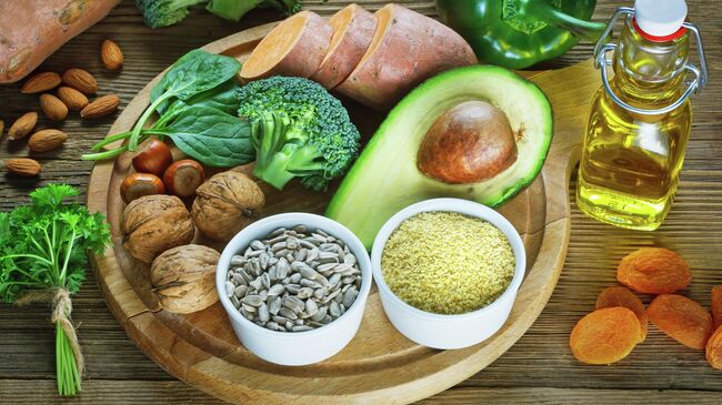 Продукты, богатые витамином Е