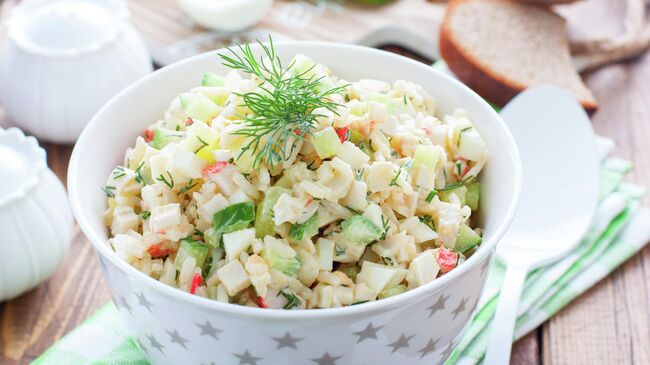 Крабовый салат