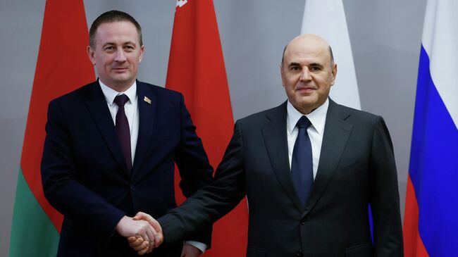 Михаил Мишустин и Александр Турчин