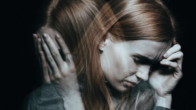 Расстроенная девушка