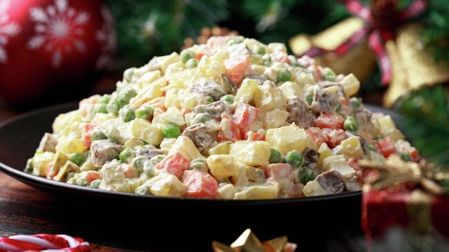 Салат оливье