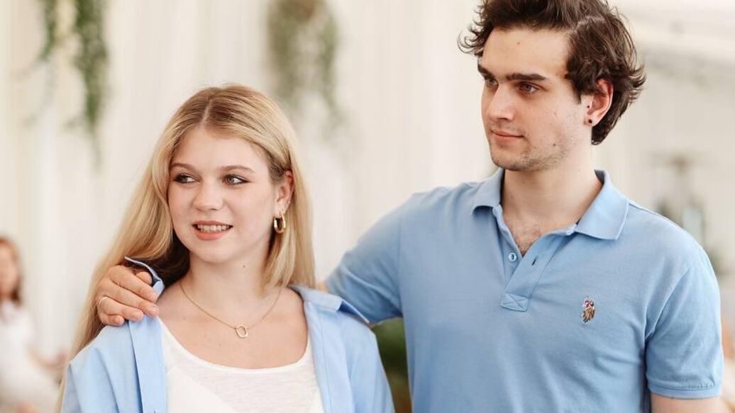 Трусова и Игнатов обвенчались и крестили сына