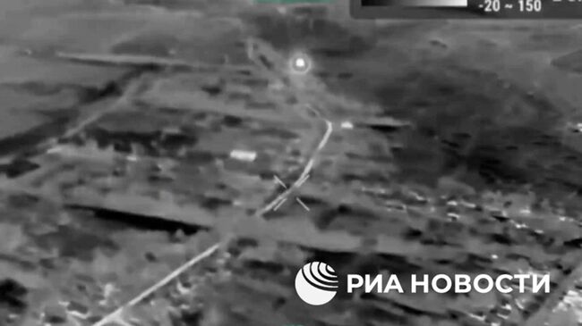 Кадры освобожденного населенного пункта Новоэкономическое в ДНР