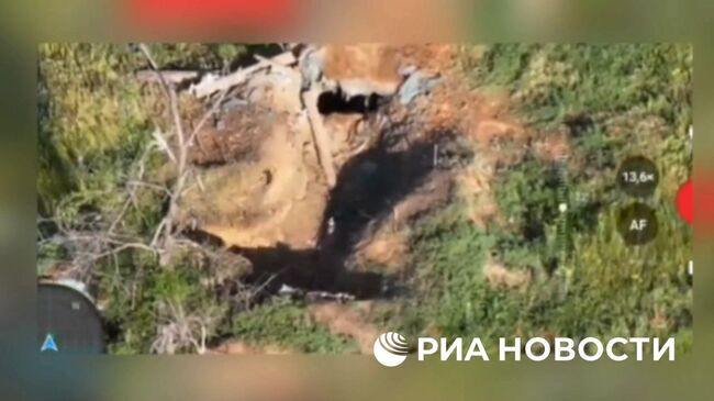 Украинские боевики занимают частные дома к югу от Орехова в Запорожской области