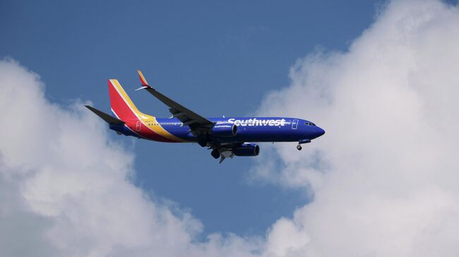 Самолет авиакомпании Southwest Airlines