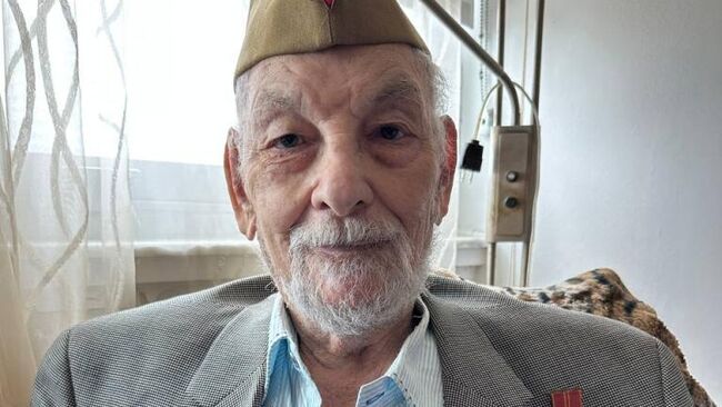 Ветеран Великой Отечественной войны Владимир Беркун