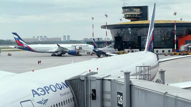 Самолет Boeing 777-300 авиакомпании Аэрофлот