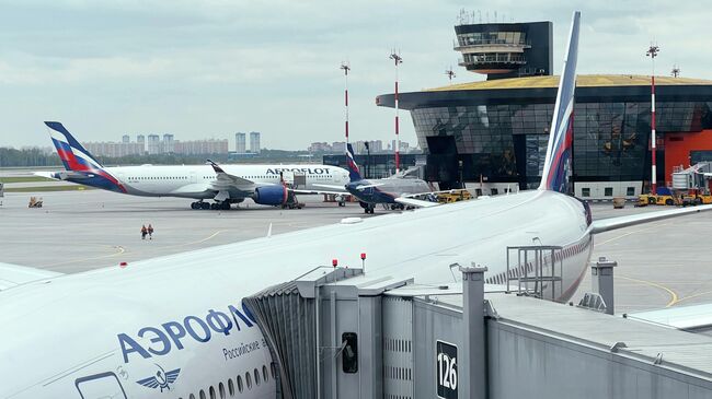 Самолет Boeing 777-300 авиакомпании Аэрофлот