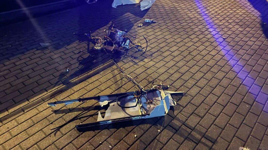 Над Минском ночью сбили беспилотник