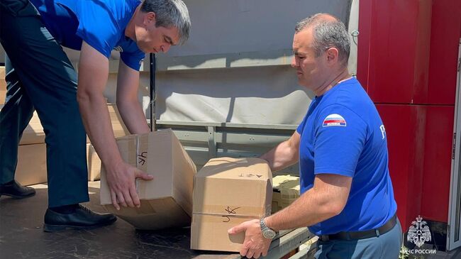 Сотрудники МЧС Кабардино–Балкарии оказали помощь участникам специальной военной операции