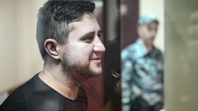 Блогер Арег Щепихин в Пресненском суде Москвы