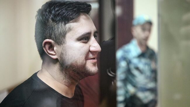 Блогер Арег Щепихин* в Пресненском суде Москвы
