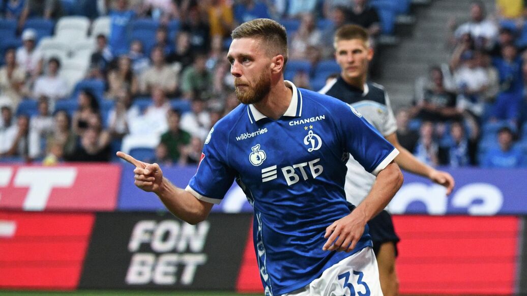 "Динамо" благодаря голу Сергеева обыграло "Крылья Советов" в матче РПЛ