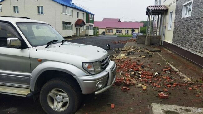 Последствия землетрясения на Камчатке