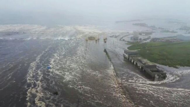 Последствия землетрясения в Северо-Курильске