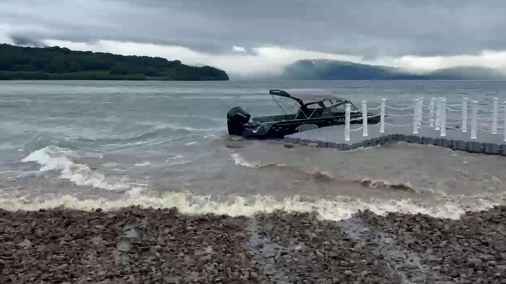 Мощное землетрясение на Камчатке