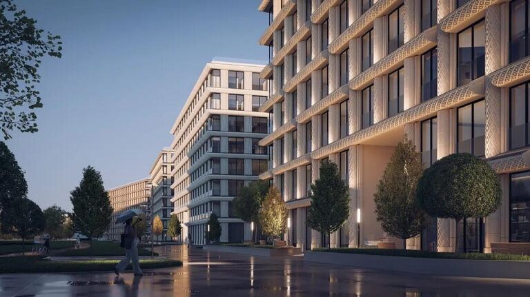 Апартаменты в ЖК 17/33 Петровский остров в Санкт-Петербурге