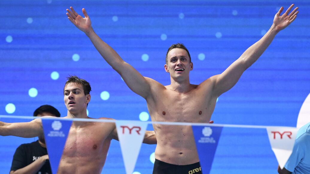 Российские пловцы стали чемпионами мира в смешанной эстафете