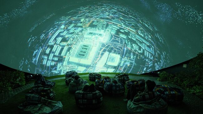 Мультимедийный павильон Искусство строить