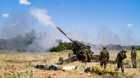 Боевая работа артиллерийских расчетов в ходе специальной военной операции