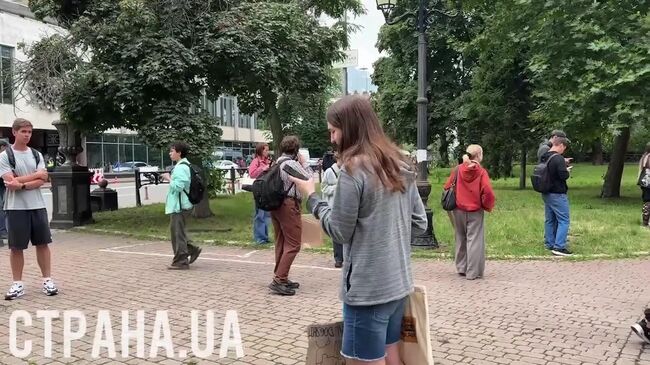 Акция в Киеве в поддержку НАБУ и САП