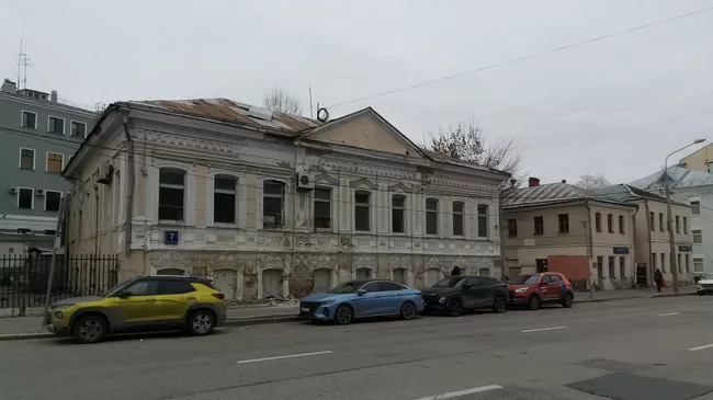 Усадьба Котова-Фомина XVIII-XIX веков в Таганском районе Москвы