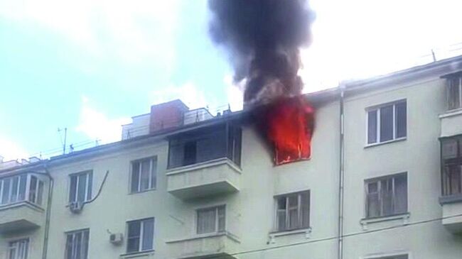 Пожар в Балашихе