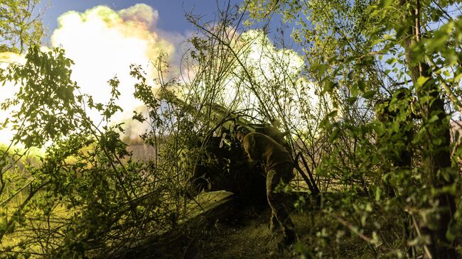 Украинский военнослужащий