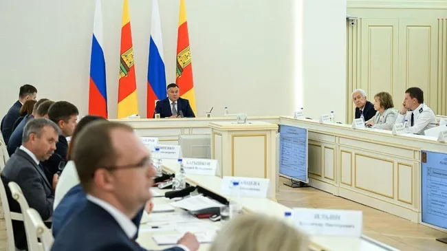 Заседание областного Правительства в Тверской области