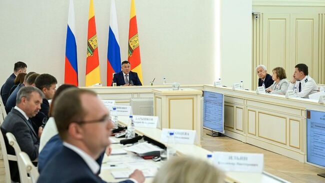 Заседание областного Правительства в Тверской области