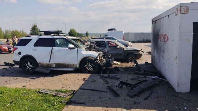 Последствия атаки со стороны ВСУ в Белгородской области