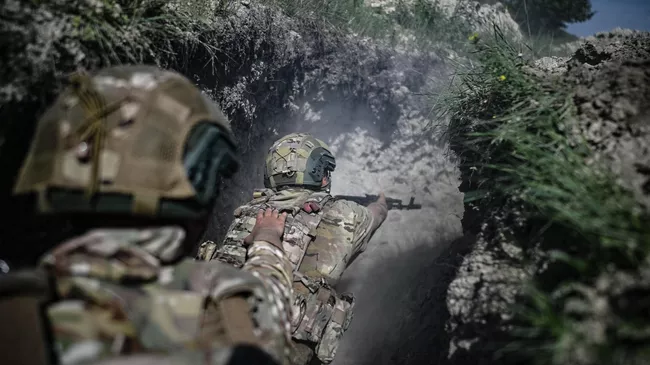 Российские военнослужащие