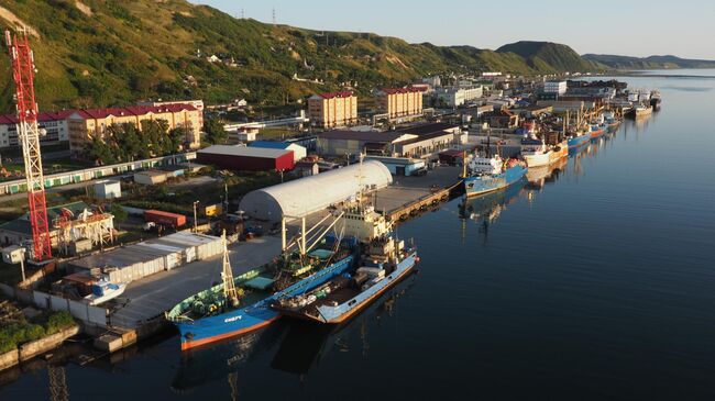 Морской порт Невельск