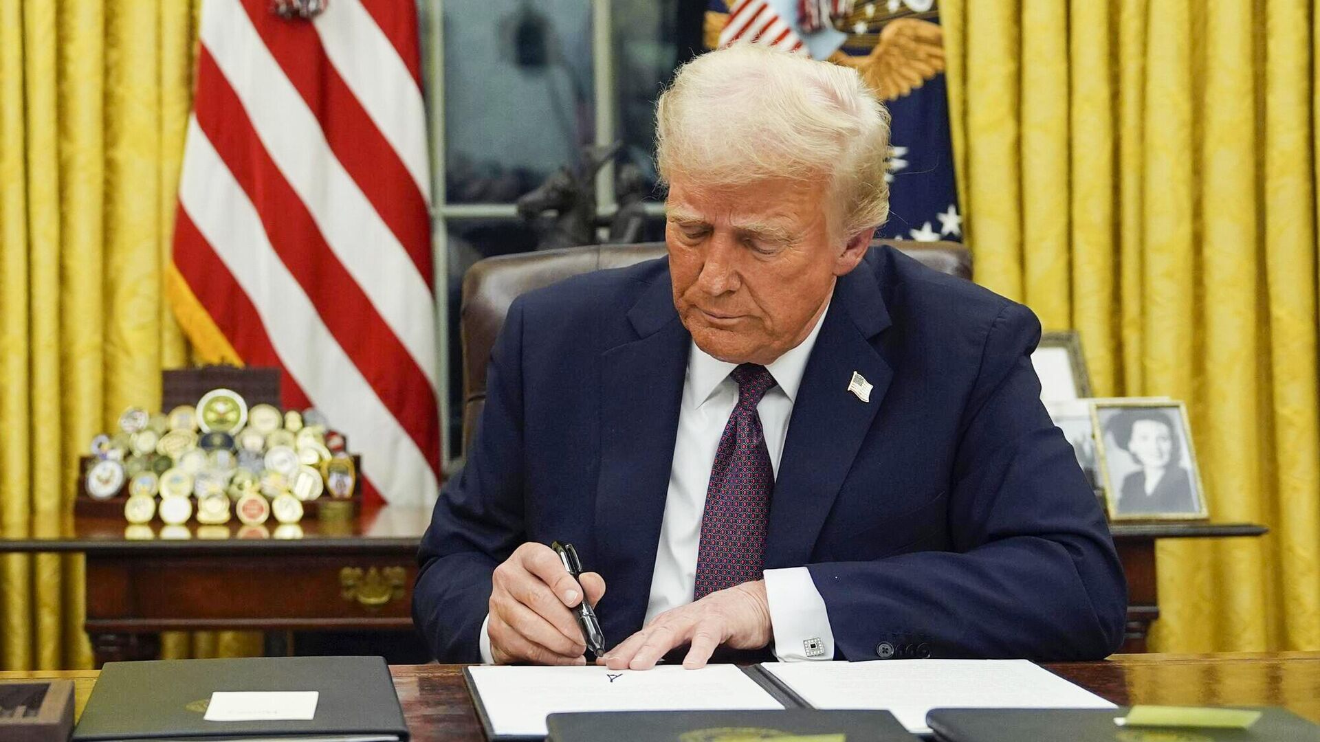 Дональд Трамп Дональд Трамп - РИА Новости, 1920, 01.08.2025