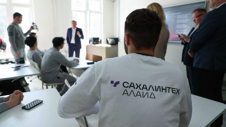 Работа образовательного центра Сахалинтех Алаид на Сахалине 