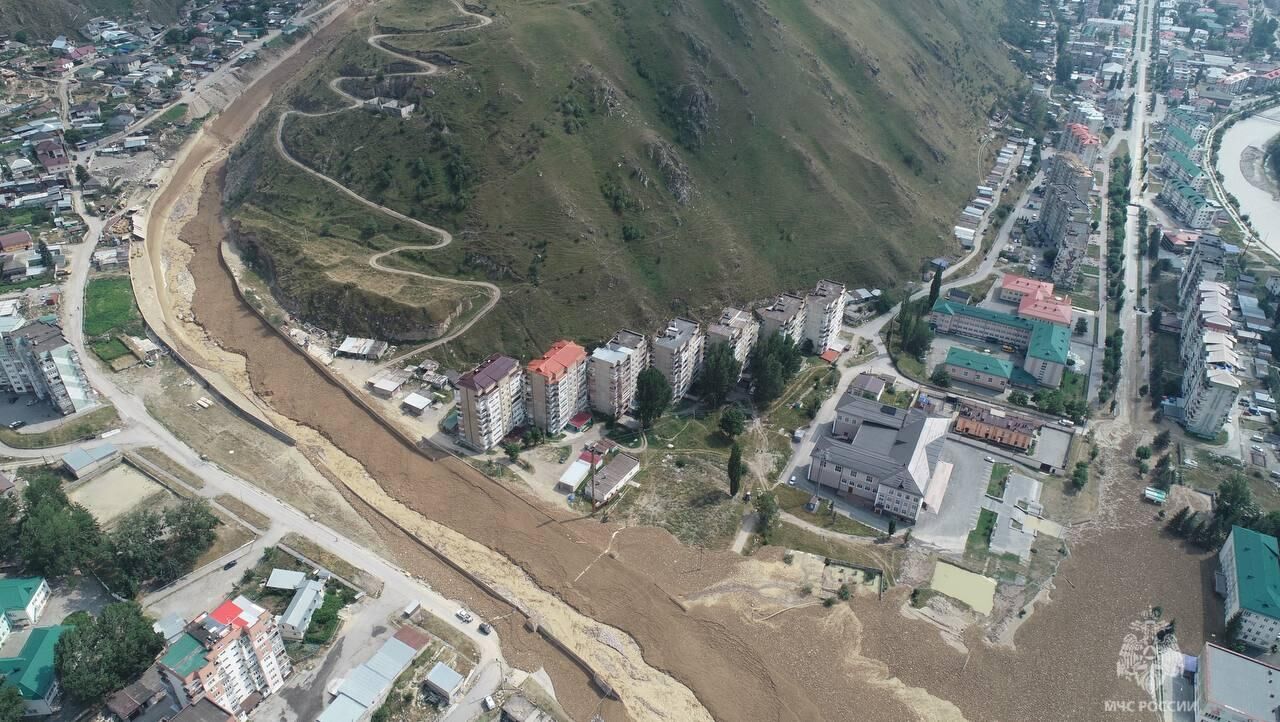 Последствия схода селевого потока в Кабардино-Балкарии - РИА Новости, 1920, 02.08.2025
