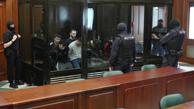 Заседание суда по делу о теракте в концертном зале Крокус Сити Холл 