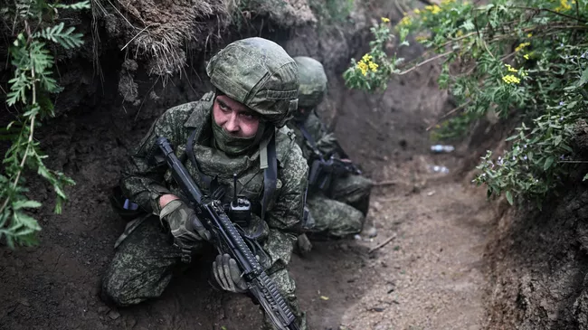 Российские военнослужащие 