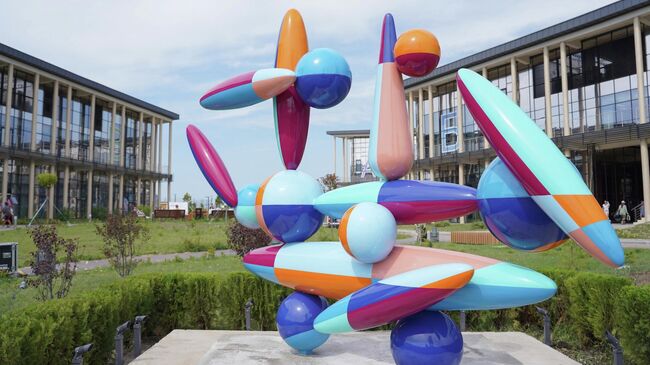 Инсталляция Курс на мечту на площадке седьмого фестиваля молодого искусства Таврида.АРТ в Крыму Инсталляция Курс на мечту на площадке седьмого фестиваля молодого искусства Таврида.АРТ в Крыму